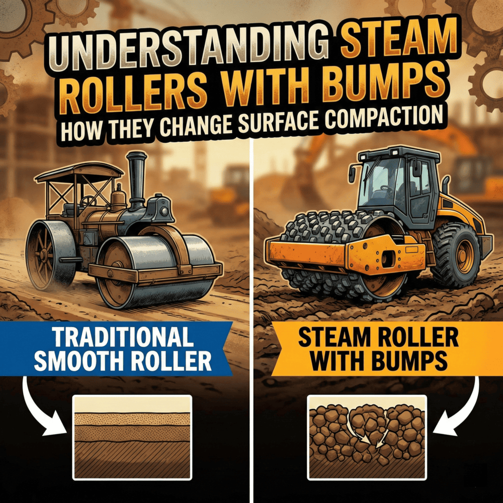 Steam Rollers with Bumps