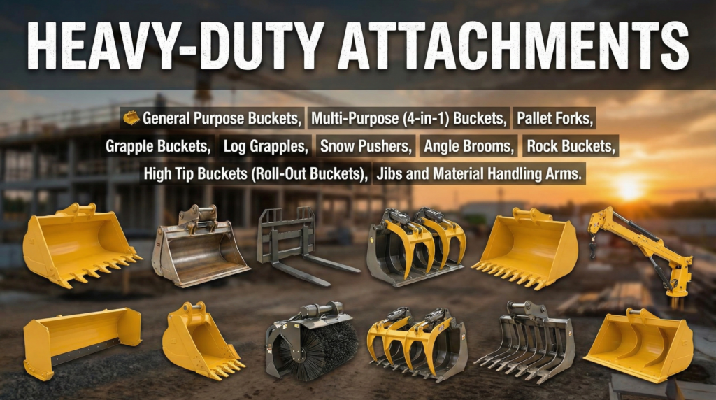 Top​‍​‌‍​‍‌​‍​‌‍​‍‌ 10 Wheel Loader Attachments