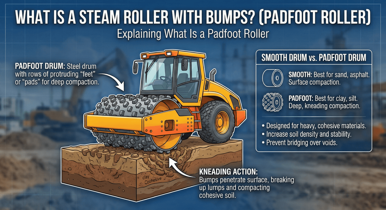 What Is a Steam Roller with Bumps