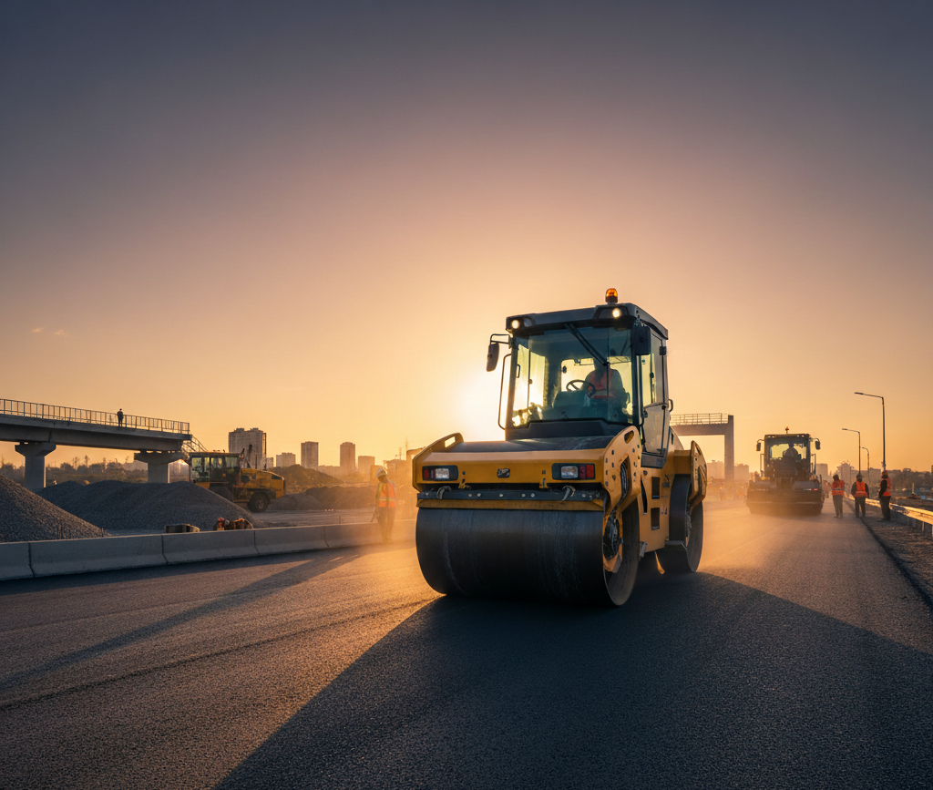 Single Drum Vibratory Roller