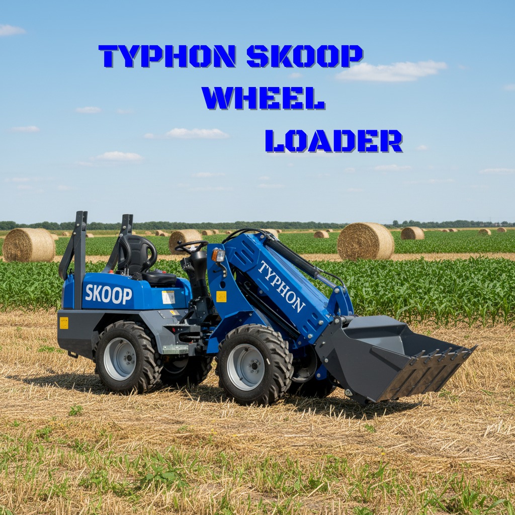New TYPHON Telescopic Wheel Loader with Kubota D1105 engine 25 hp 1 ton Load USA - Image 7
