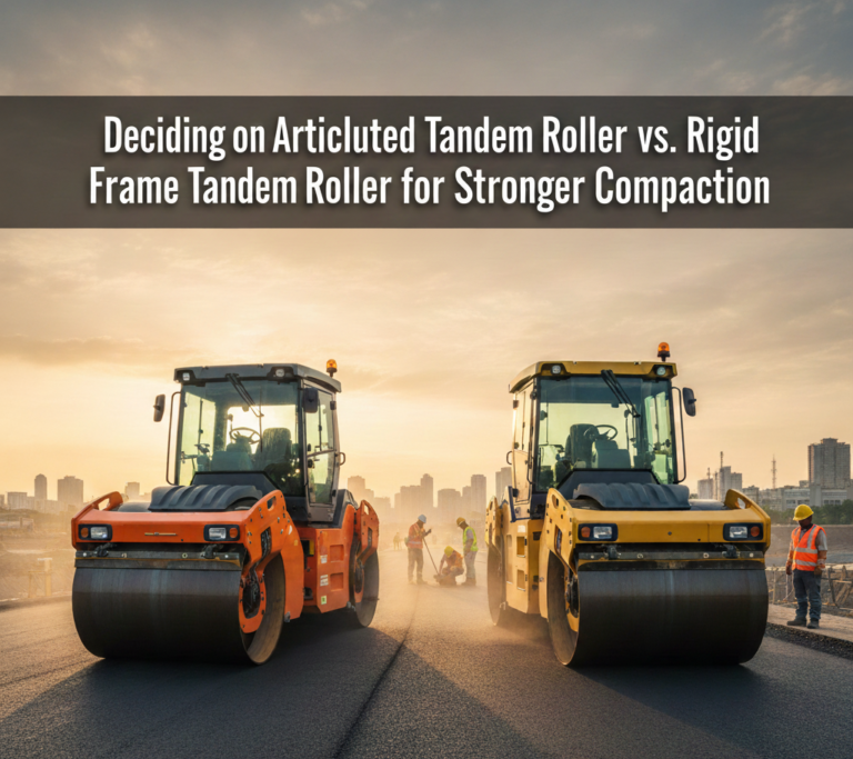 Articulated Tandem Rollers Vs. Rigid Tandem Rollers
