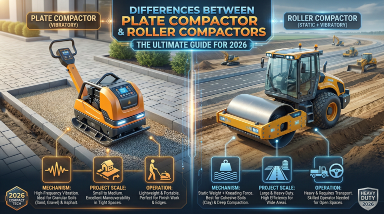 Plate Compactors or Roller Compactors