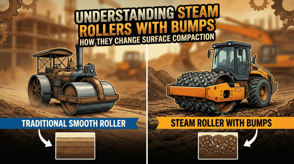 Steam Rollers with Bumps