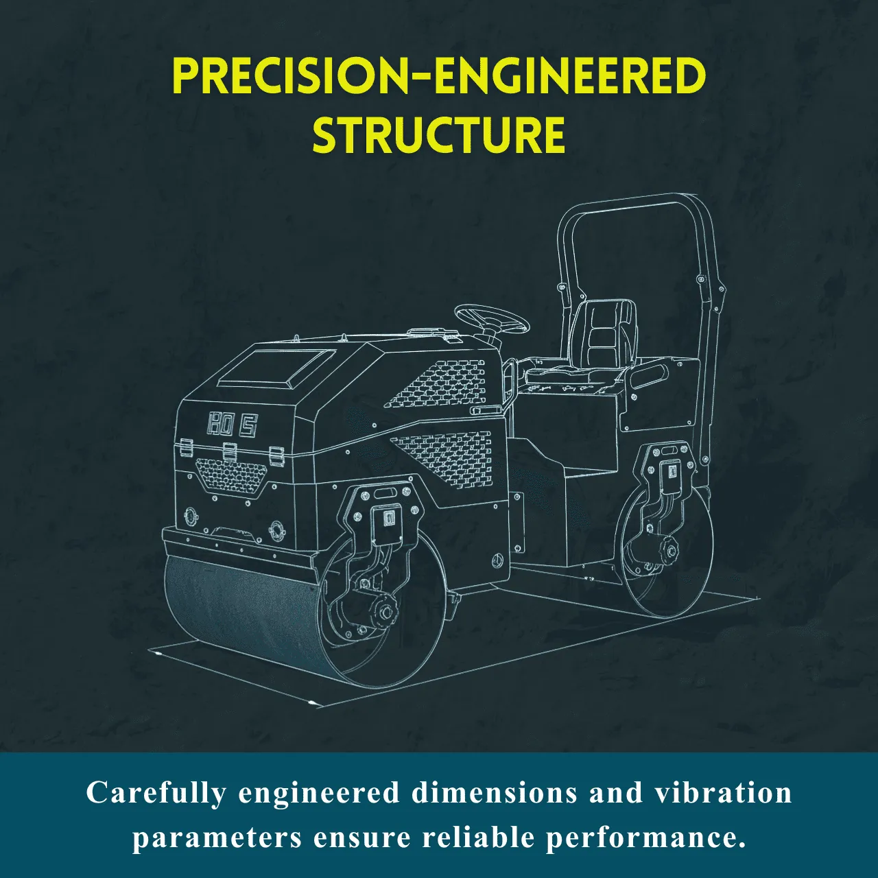 TYPHON FURY 20 Mini Road Roller 2Ton Hydraulic Oil Vibratory B&S 23hp USA engine - Image 15