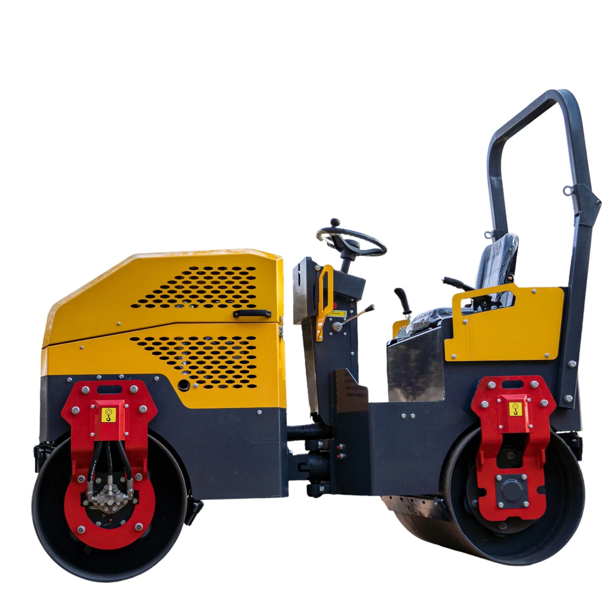 TYPHON FURY 20 Mini Road Roller 2Ton Hydraulic Oil Vibratory B&S 23hp USA engine - Image 27