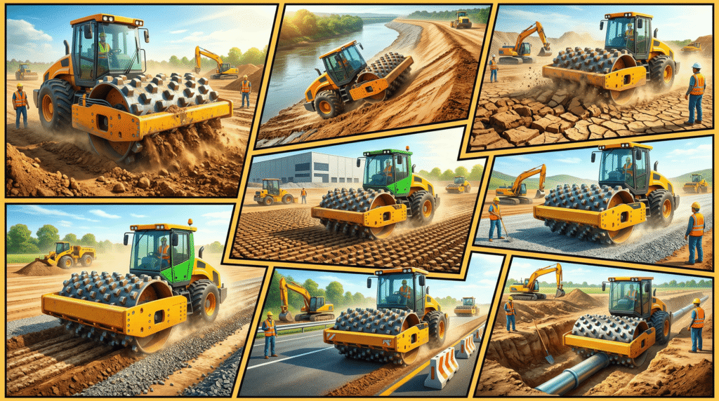 7 Spiked Roller Compactors