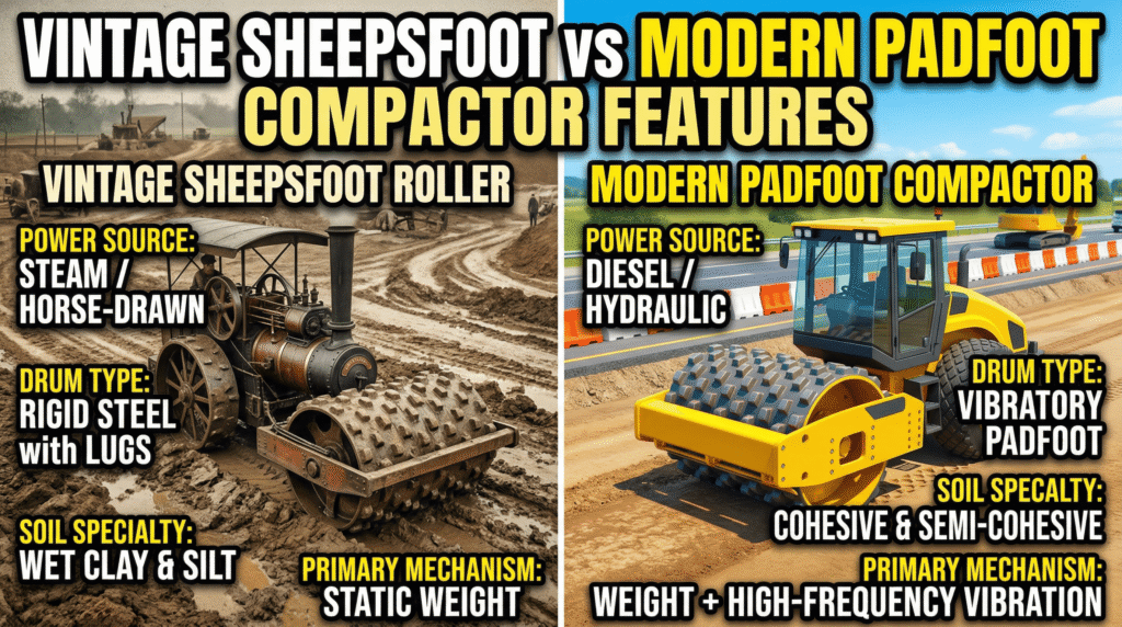 Steam Rollers with Bumpy Drums Features