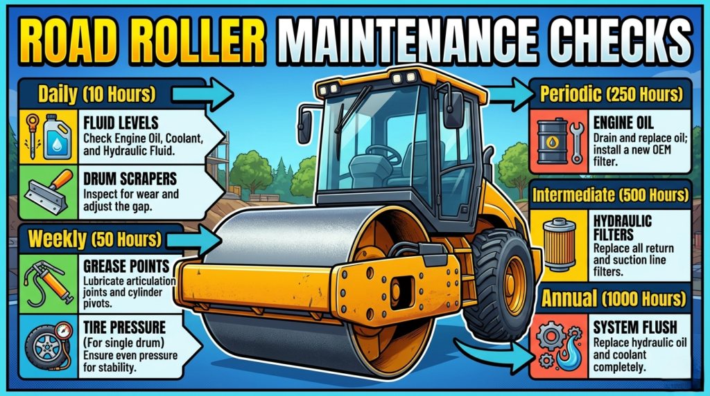 Smooth Drum Roller Maintenance