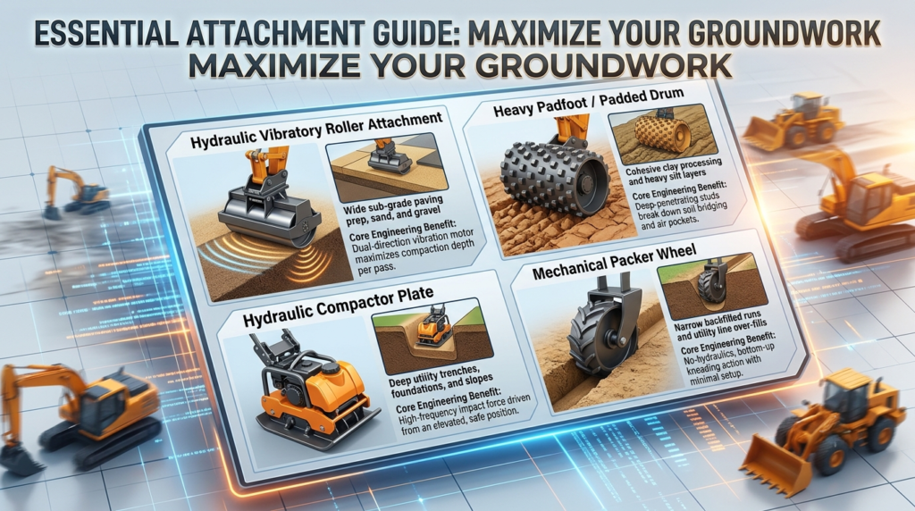 wheel loader compaction support Table