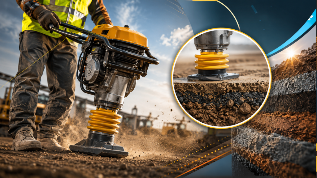 How Vibratory Tampers Improve Soil Density and Surface Durability?