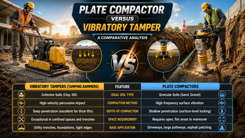 Vibratory Tampers Table