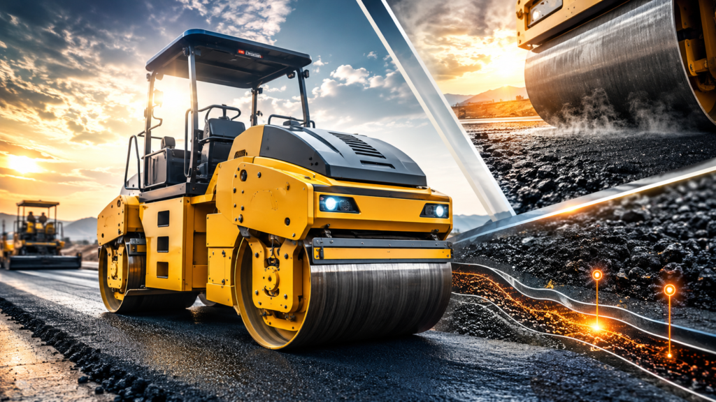 Tandem Vibratory Rollers enhance asphalt density like never before! Discover techniques for superior results!