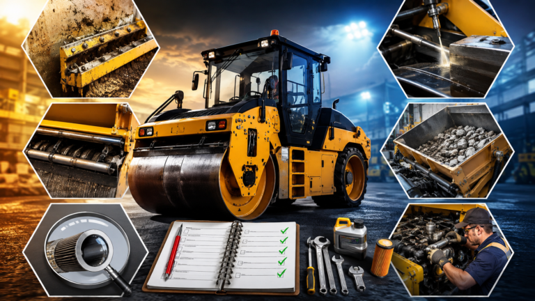 Roller Compactor Maintenance Checklist