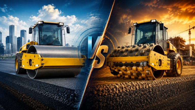 Static vs Vibratory Rollers