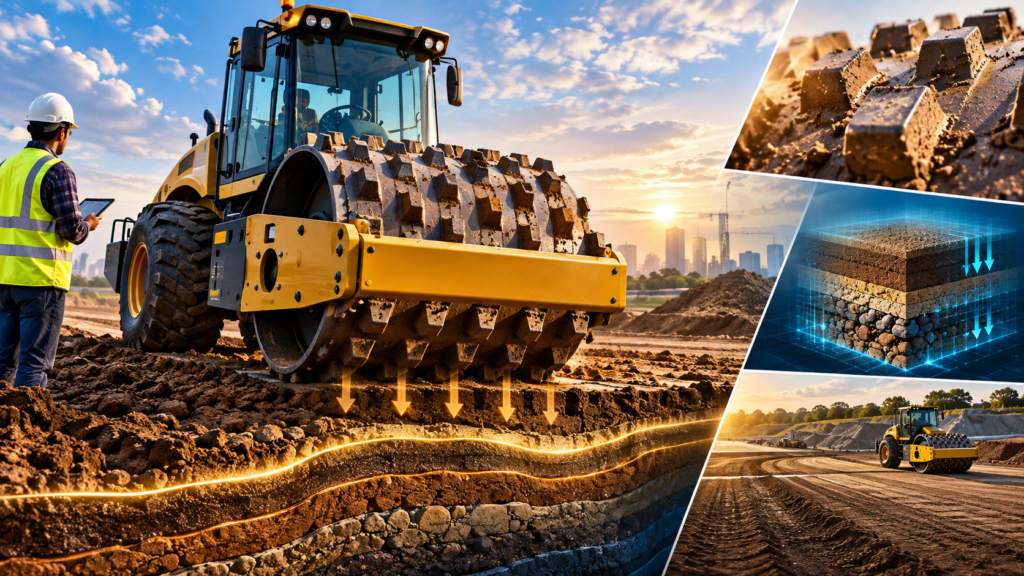 Discover advanced Sheepsfoot Compaction techniques that go beyond basics! Unlock the secrets!